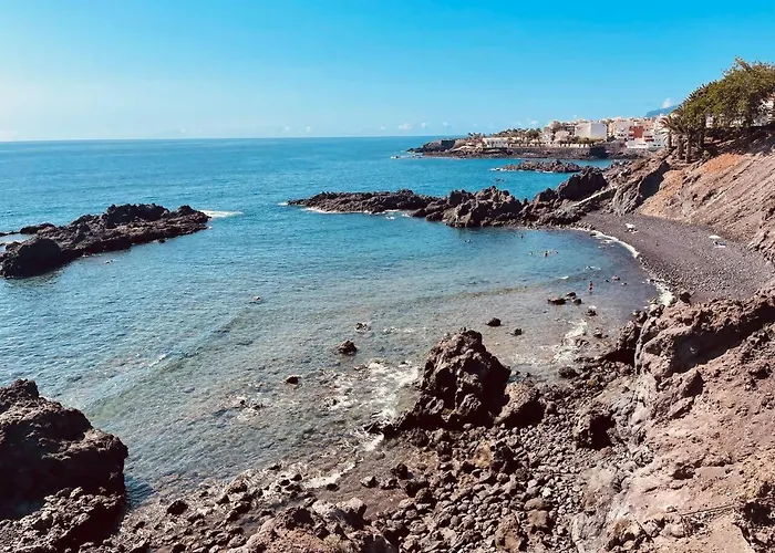 Puesta Del Sol En Playa Arena * Пуэрто-де-Сантьяго